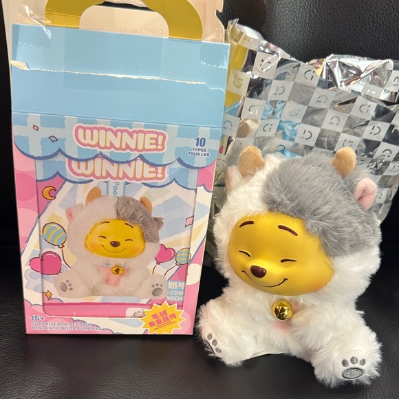 Disney Other - Miniso Winnie - Confirmed Cow w/ Box